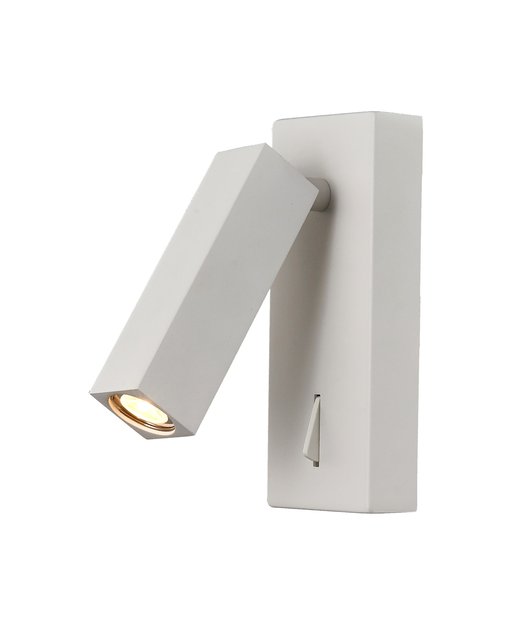 M6070  Tarifa Wall/Reading Light 3W LED Switched Matt White